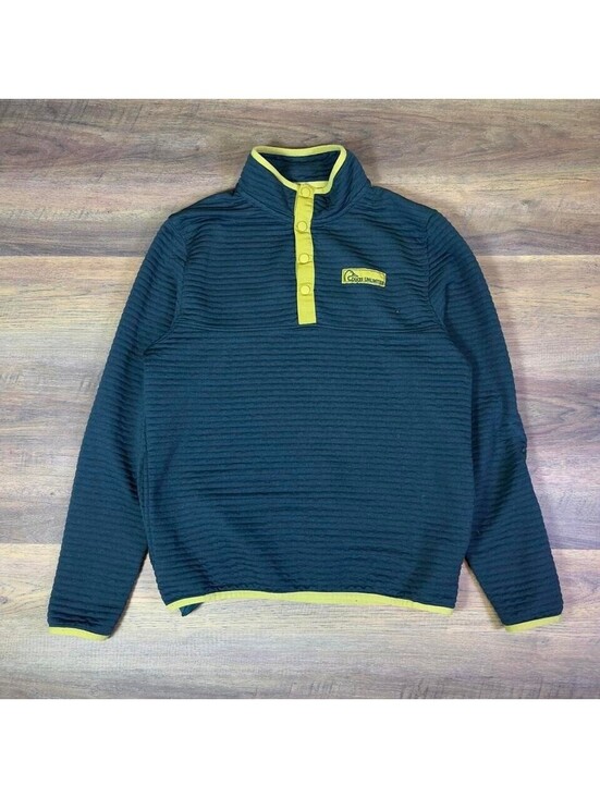 Ducks Unlimited Other - Ducks Unlimited Fleece Pullover Green Snap Collar Hunting